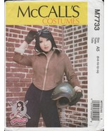 McCall&#39;s 7733 YaYa Han Fitted Motorcycle Bomber Aviator Jacket Cosplay P... - $16.65