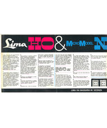 Lima HI model train instruction brochure toy micro vintage railroad ephe... - €12,05 EUR Lima HI model train instruction brochure toy micro vintage railroad ephe... - €12,05 EUR