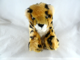 Wild Republic 7&quot; Baby Spotted Leopard Cub 2007 Plush Very clean adorable - $10.29
