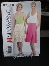 Butterick See &amp; Sew B4770 Misses Easy Skirts Pattern - Size 8-14 - $8.42