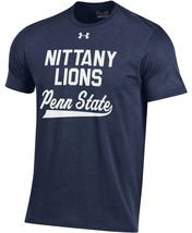 Penn State Nittany Lions Mens Under Armour Charged Cotton T-Shirt - 2XL - NWT - £19.92 GBP