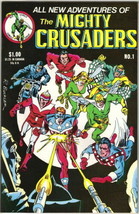 Adventures of The Mighty Crusaders Comic Book #1 Archie 1983 FINE+ - £2.60 GBP