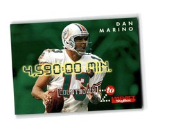 1995 SkyBox Impact Countdown Miami Dolphins Football Card #C5 Dan Marino HOF - £2.34 GBP
