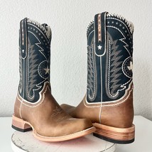 Lane RODEO HOUSTON Mens Cowboy Boots Size 11.5B Brown Leather Western Bl... - $282.15