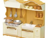 Sylvanian Families furniture kitchen stove sink set Epoch Japan Import F... - $16.91