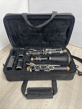 Mendini by Cecilio Bb Clarinet w/ 2 Barrel, Stand  &amp; Case Black Wood Ban... - $39.59
