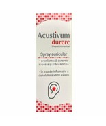 Acustivum Ear Pain Spray 20ml Redness &amp; Itching External Otitis - £23.88 GBP