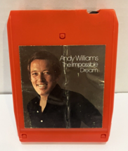 Andy Williams The Impossible Dream 8 Track Tape Cover Songs Columbia TC8... - £7.70 GBP