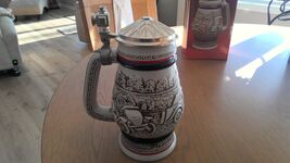 Car Classics Vintage Ceramic Beer Stein 1974 by Avon Vintage Collectible... - $16.61