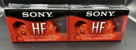 Sony Blank Cassette Tapes 4 Pack HF 90 Minutes Normal Bias Audio Sealed (C45) - £5.21 GBP