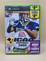 NCAA Football 2005 Top Spin Combo Microsoft Xbox, 2004 Complete - $8.52