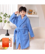 Children's Sleeping Robes, Boys' and Girls' Long Plush Home Clothes - $36.00