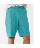 Mens Shorts Sonoma Goods For Life Turquoise Blue 10&quot; Tech Cargo-sz 29 - $21.78