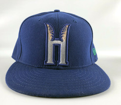 Hartford Yard Goats New Era 59Fifty Baseball Hat - Blue - Size 7 1/2 - #36 - £23.29 GBP