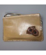   Vintage 1970s Handmade Leather Purse – Famous Prison Inmate RARE!  - $198.00