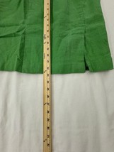 Chadwick’s Collection Women’s 10 Green Cotton Linen Blend Pull-On Pencil Skirt image 8