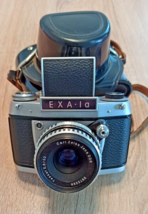 Appareil photo vintage EXA 1a 35 mm Tessar Meyer-Optik Domiplan 2,8/50 mm - $79.00