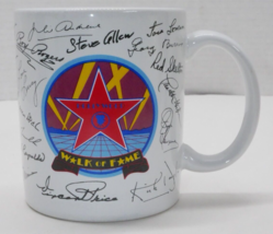 Vintage Mug, Hollywood Walk of Fame with Signatures of Stars, Made by Papel - £10.29 GBP