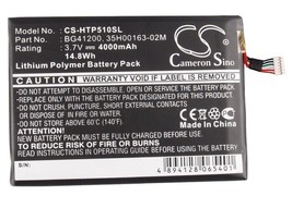 Replacement Battery For Htc 3.7V 4000Mah/14.8Wh Tablet Battery - £48.87 GBP