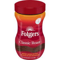 Folgers Classic Roast Instant Coffee, 12 oz Jar - $9.99