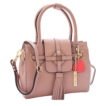DR305 Women&#39;s Genuine Leather Shoulder Hobo Handbag Dress Bag Rose - £97.35 GBP