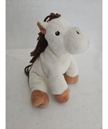 Gymboree Pony Horse Plush Stuffed Animal Small Cream Brown Yarn Mane No ... - £23.28 GBP