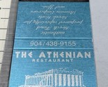 Vintage Matchbook Cover. The Athenian Restaurant  Pensacola, FL  gmg  Un... - $12.38