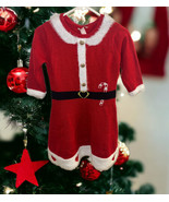 Forever 21 Girls SIZE 13/14 Santa Dress Long Sleeve With Hat Christmas H... - $24.70