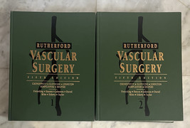 Vascular Surgery 5th Edition Vol 1 &amp; 2 Hardcover Book Set By Robert B Ru... - £62.42 GBP