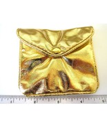 Gold Zip Snap Pouch 3x3.5inch Jewelry Healing Crystals Party Favor Coin ... - $3.44 CAD