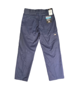 Dickies Pants Adult 34 Blue Relaxed Straight Twill Work Pants 34x32 NEW ... - £22.25 GBP