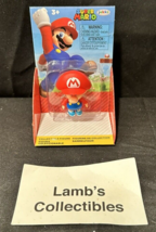Baby Mario Jakks Pacific Super Mario 2.5&quot; Action Figure 2022 Collectible toy - £23.24 GBP