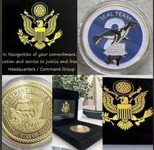Us Navy Seal Team Two Naval Special Warfare Command Nsw Socom Challenge Coin Usa - £18.30 GBP