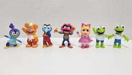 Lot Of 7 Muppet Babies 2.5&quot; PVC Figures Cake Toppers - £7.62 GBP