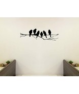 Bird Tree Branch Art Home Mural Décor Vinyl Wall Art decal Saying Home d... - $13.55 CAD+