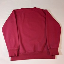 KZ THE JIA Men's Red Cotton Blend Long Sleeve Pullover Graphic Sweater Sz Large image 13