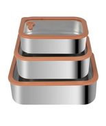 Quinieda 304 Stainless Steel Food Storage Containers - Heat-Resistant Gl... - $881.42 MXN