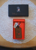 NWT/DISNEY X COACH/MICKEY MOUSE/BROWN/SADDLE/HANG TAG/KEY FOB/BAG CHARM/F566268 - $60.00