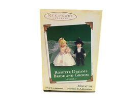 Hallmark Keepsake Ornaments Madame Alexander Rosette Dreams Bride and Gr... - $17.95
