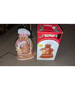 Holiday Style Traditional 12&quot; Fiber Optic Snowman in box holiday Christm... - £35.97 GBP