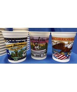 Assorted New Mardi Gras Plastic Cups - approx 12 oz &amp; 18 oz - 138ct/50 c... - $64.34