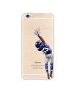 Sports Phone Covers "OBJ" Football Clear TPU iPhone Cases For NFL Fans - $19.98