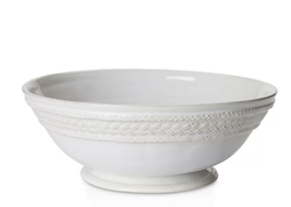 Juliska Ceramics Le Panier Whitewash Large Fruit Bowl - $50.00