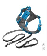Kurgo Harness Leash Bundle Blue Gray Journey Air Quantum 6-in-1 Durable - $102.43 CAD