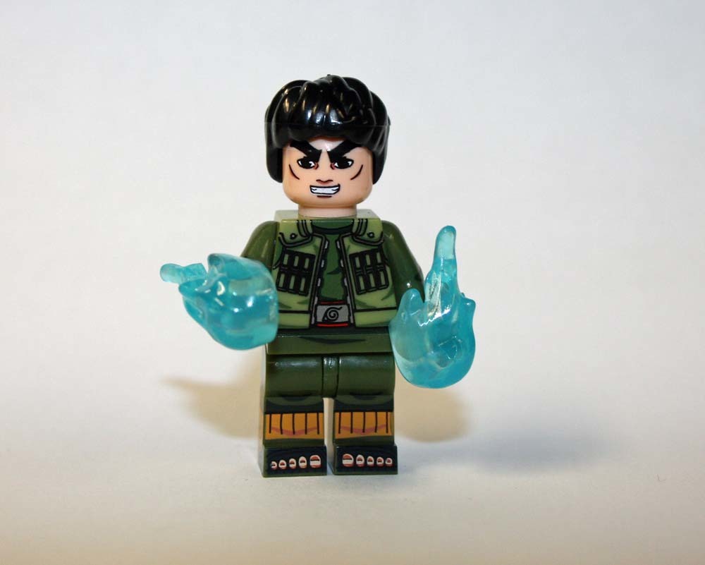 Minifigure Might Guy Naruto Cartoon Tv Show Anime US Seller - $7.98