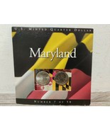 State Quarters Coins of America U.S. Minted Quarter Dollar #7 Maryland - £7.84 GBP