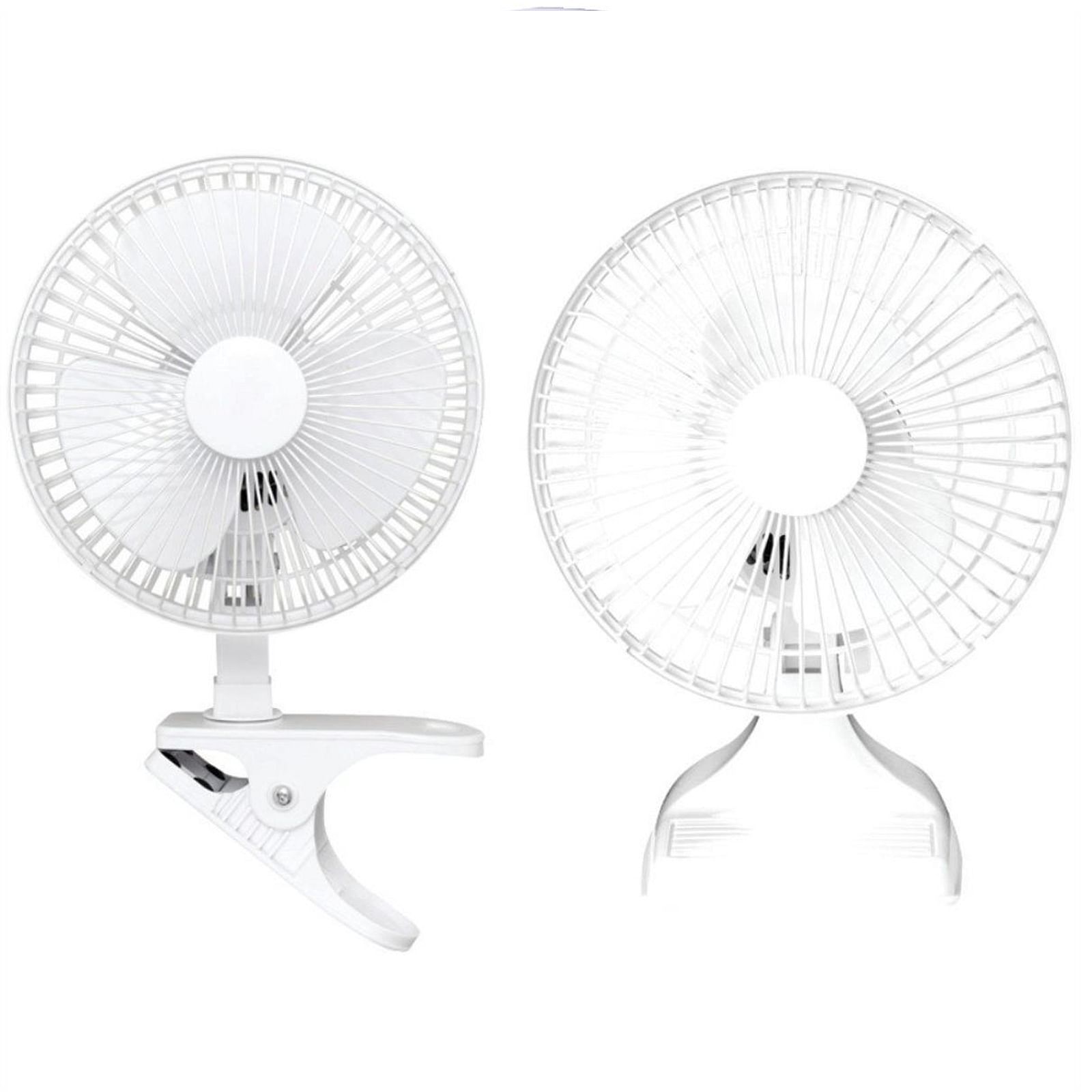 Optimus 6 in Convertible Personal Clip-on/Table Fan in White - $73.73