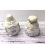 Décor for Thanksgiving HAPPY and HARVEST Rae Dunn- Beige Ceramic Gnome - $25.65 CAD