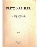 Liebesfreud Fritz Kreisler Piano Solo - £17.28 GBP