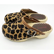 Hanna Andersson Leopard Clogs Shoes Little Kids Size 13.5 - $27.72